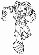 Buzz Lightyear Coloring Pages Coloring4free Toy Story Related Posts sketch template