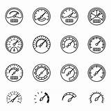 Tachometer Vector Vectors Getdrawings sketch template