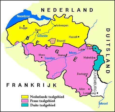 belgie worden  talen gesproken nederland belgie geschiedenis