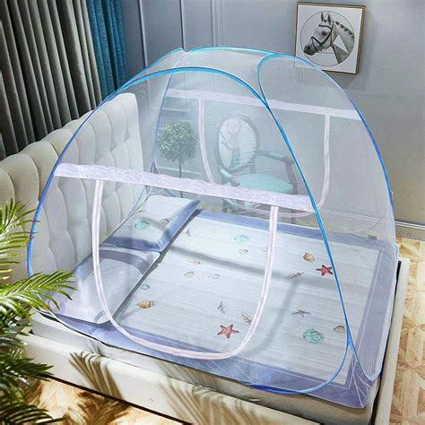 pop  mosquito net anti mosquito bites tent bed mesh full insect block carriage folding