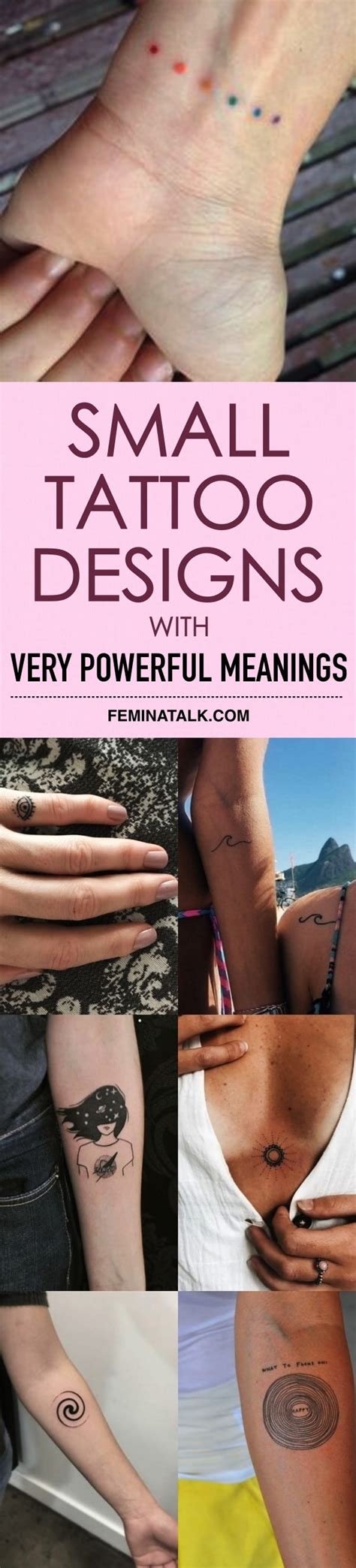 150 Powerful Small Tattoo Designs With Meaning – Feminatalk
