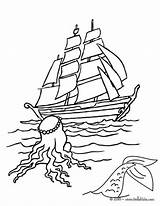 Boat Mermaid Drawing Coloring Pages Ship Observing Color Kids Hellokids Sinking Pirate Print Online Beautiful Dessin Sirene Coloriage Imprimer Sea sketch template