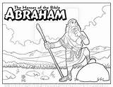 Coloring Bible Pages Abraham Heroes Kids School Sunday Abram Vbs Homeschool Activities These Great Fathers Dad Father Visit sketch template