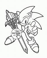 Coloring Printable Sonic Pages 4kids Coloing Kids Source sketch template