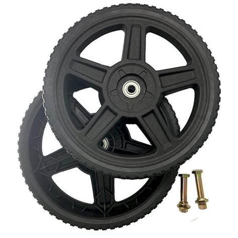 universal lawnmower wheels kit  push mower  price includes vat  delivery  stock