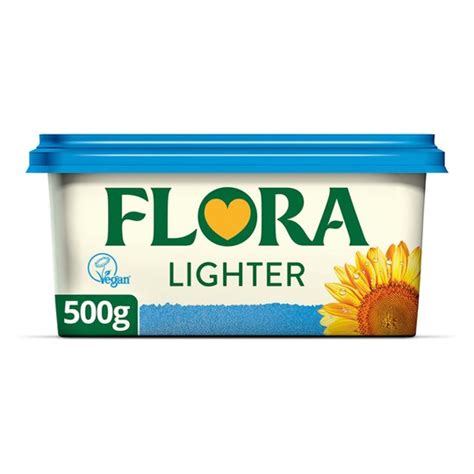 Flora Lighter Spread 500g Tesco Groceries