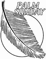 Palm Sunday Coloring Pages Leaf Crayola Kids Easter Drawing Printable Print Sheets Clipart Color Colouring Clip School Adult Library Bible sketch template