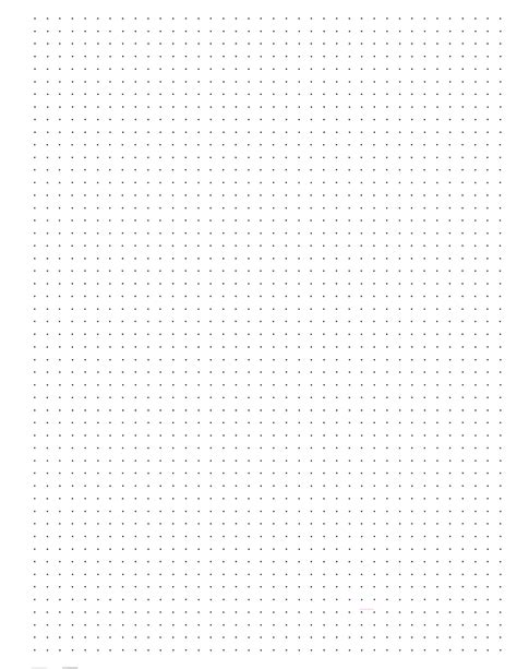 printable dot graph paper templates  printable dot grid