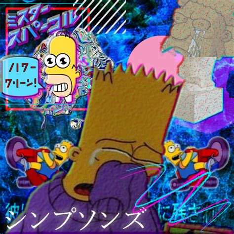 Image Result For Simpsons Vaporwave Com Imagens Planos