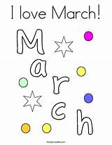March Coloring Built California Usa sketch template