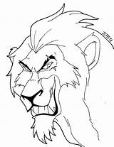 Scar Comission sketch template