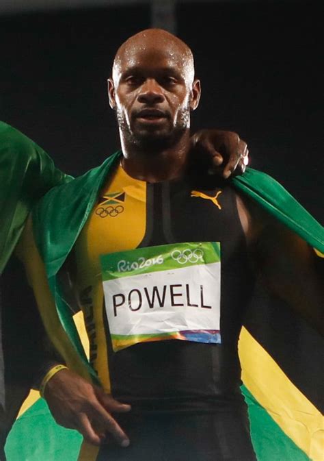 asafa powell jamaican sprinter asafa powell powell