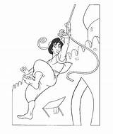 Aladdin Coloring Pages Disney Colouring Popular sketch template
