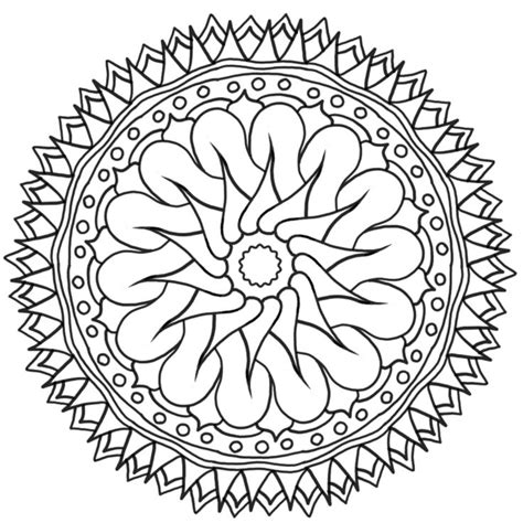 carried   printable coloring page mandala coloring pages