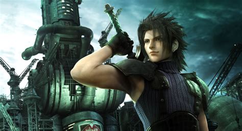 zack fair video game crisis core final fantasy vii wallpaper