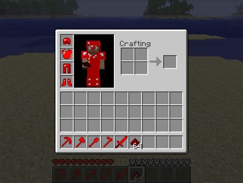 redstone armour and tools minecraft mod