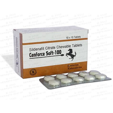 Cenforce Soft 100 40 Pills Mint Flavour Made With The Purest Grade Of