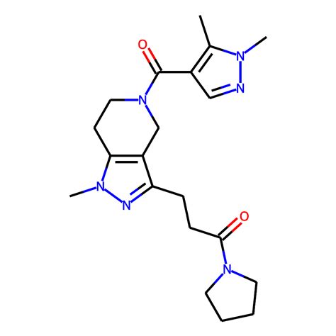 sb  chemdiv screening compound    dimethyl  pyrazol
