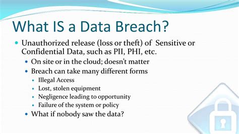 Ppt Was That A Data Breach Powerpoint Presentation Free Download