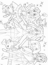 Lolirock Pages Coloring Auriana Print Template Iris Lyna Sketch sketch template