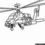 Helicopter Coloring Apache Military Army Clipart Pages Ah Boeing Helicopters Library Sketch Cliparts Chopper Color Online Medical Projects Clip Others sketch template