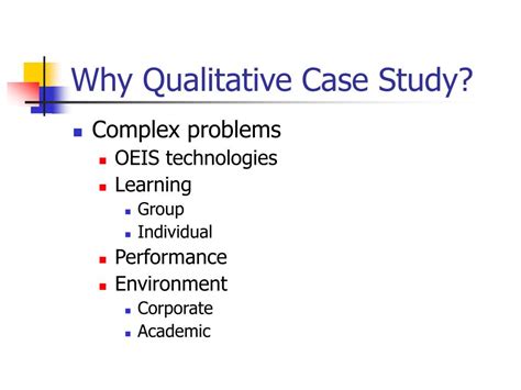 case study qualitative research eric