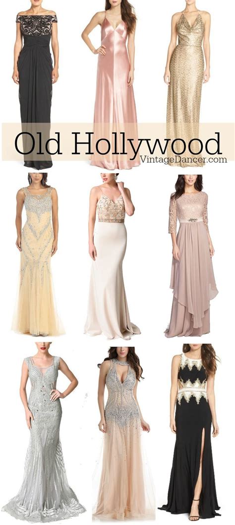 old hollywood dresses 1930s 1940s 1950s hollywood