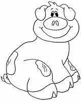 Pig Coloring Dirty Pages Preschool Choose Board Cartoon sketch template