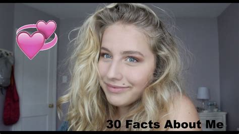 30 Facts About Me Allie Nicole Youtube