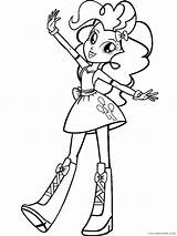 Coloring Pinkie Pie Equestria Girls Pages Coloring4free Related Posts sketch template