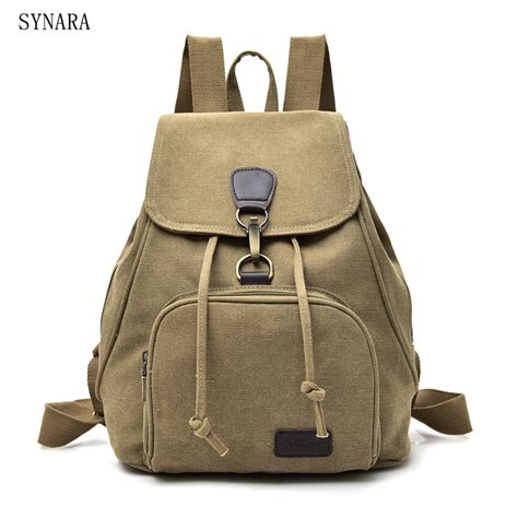 women backpack cotton fabric  colors lady womens backpacks