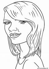 Coloring Swift Taylor Pages Funny Celebrity Celebrities Printable Print Color Getcolorings Book Categories sketch template