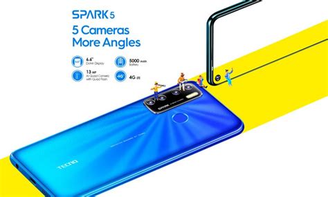 tecno spark  revealed   screen android