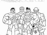 Friends Super Dc Pages Coloring Getcolorings Getdrawings sketch template