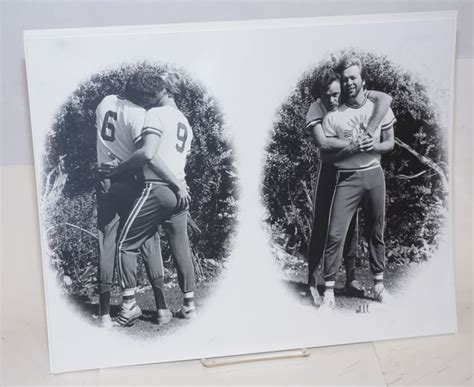 Photograph Of Gay Male Couple In Oil Can Harry Sports