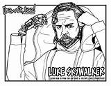 Skywalker Awakens sketch template