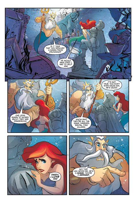 read online disney the little mermaid comic issue 2