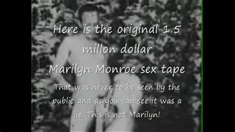 Marilyn Monroe Original 1 5 Million Dollar Sex Tape