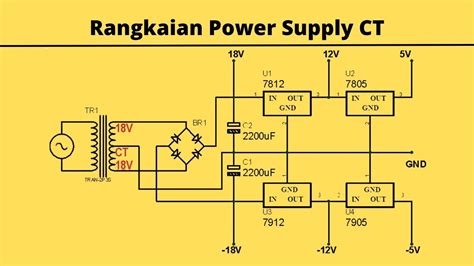 jenis jenis skema rangkaian power supply lengkap