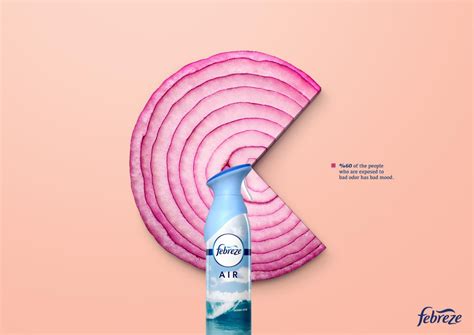 febreze print advert  wpp odor chart ads   world ads creative febreze print ads