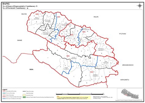 constituency map  dang district  nepal nepal archives