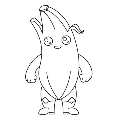 fortnite coloring pages banana skin sexiezpix web porn