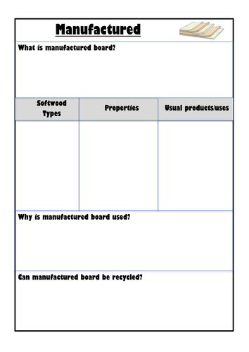 materials booklet teaching resources