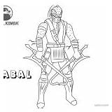 Coloring Pages Kombat Mortal Kitana Related Posts sketch template