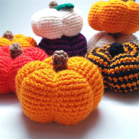 pattern pumpkin amigurumi halloween crochet patterns crochet