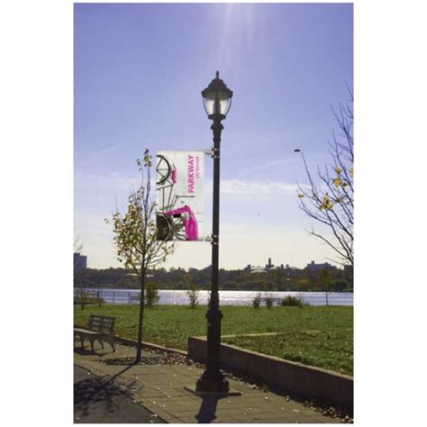 ft outdoor pole banner singledouble sided orbus parkway plum grove