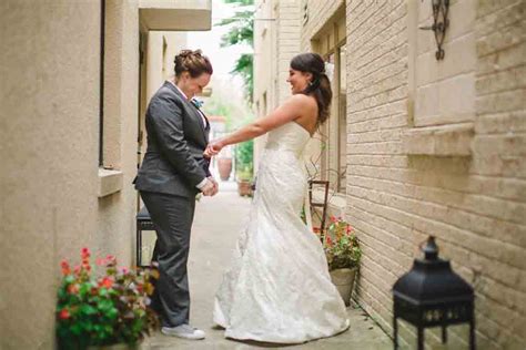 Texas Traditional Villa Lesbian Wedding Equally Wed Modern Lgbtq