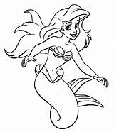 Coloring Mermaid Princess Disney Pages Mermaids Ariel Kids Printable Little Color Print Para Colorear Sheets Dibujos Cartoon Sirenita sketch template