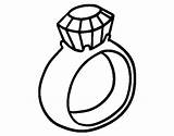 Ring Coloring Pages Engagement Diamond Colorear Clipart Coloringcrew Book Kids Clipartbest Getdrawings Doghousemusic sketch template