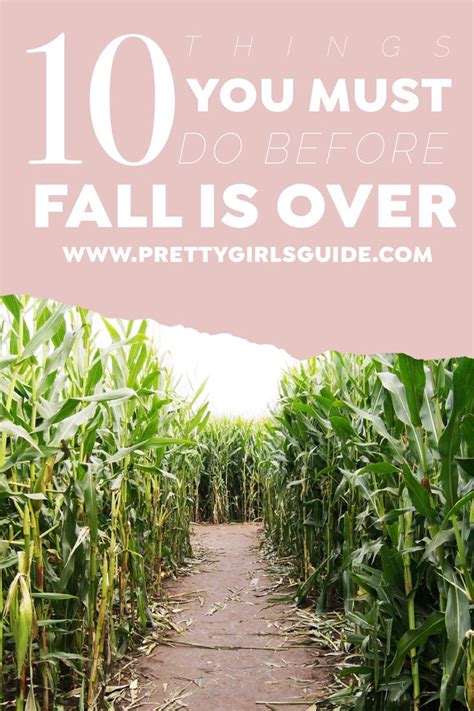10 things you must do before fall is over fall activity guide the